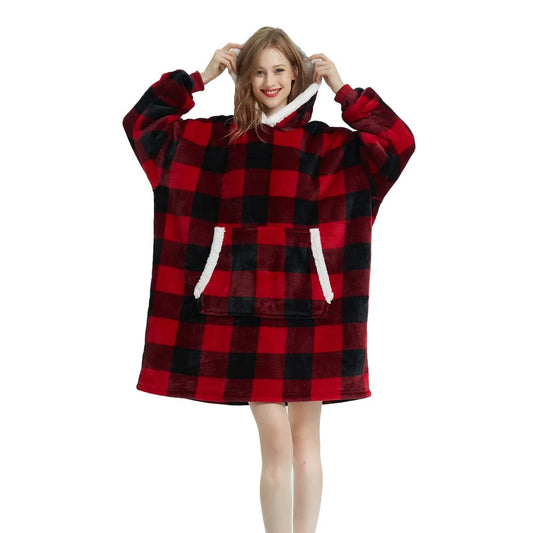 Plaid Pull Rouge Sirena Rouge/Noir / Femme