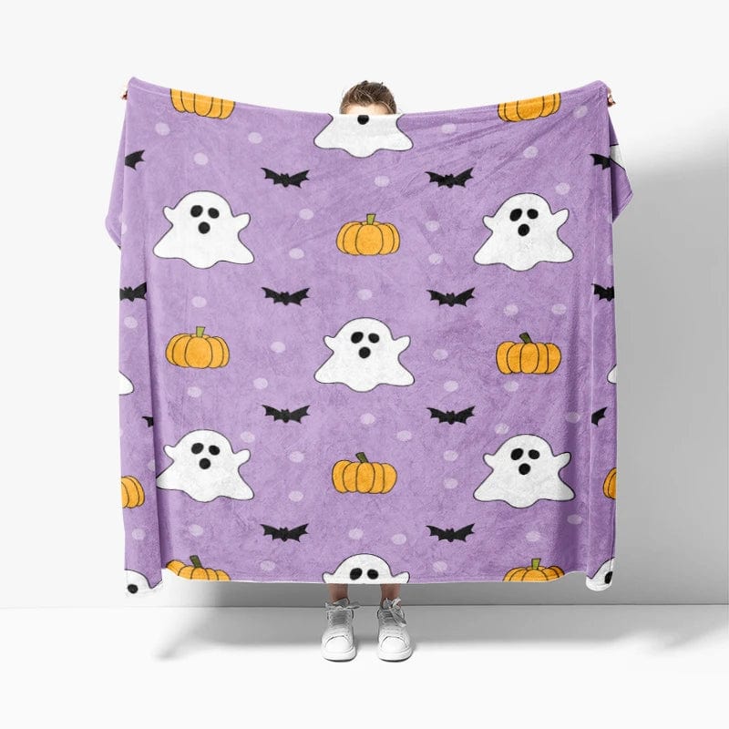 Plaid Violet Halloween Violet / 150cmx200cm